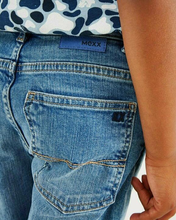 MEXX tenisice - MEXX jess kratke ravne traperice rabljene vintage plava B4DB982 dječaci