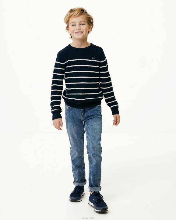 MEXX jess redoviti struk/ravne traperice vintage plava B4DB932 dječaci - MEXX shoe