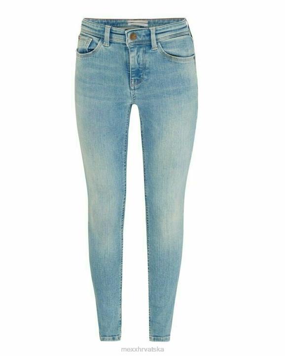 MEXX cizme - MEXX juno traperice slim leg lagane vintage plava B4DB871 djevojke