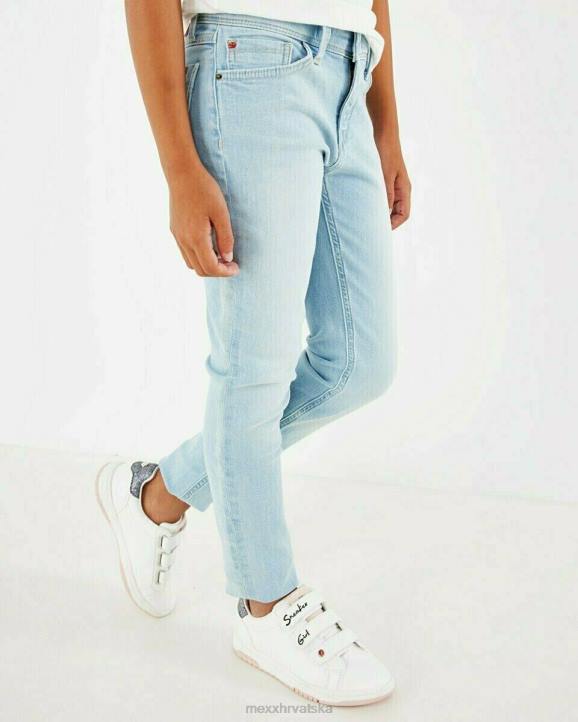 MEXX juno traperice srednjeg struka/uskih nogavica nebo plava B4DB845 djevojke - MEXX shoe