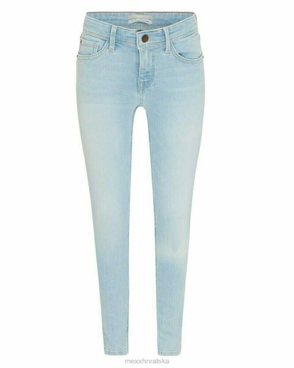 MEXX juno traperice srednjeg struka/uskih nogavica nebo plava B4DB845 djevojke - MEXX shoe