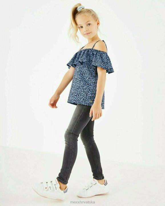 MEXX Hrvatska - MEXX nikkie traperice uskih nogavica jegging smoke schwarz B4DB850 djevojke