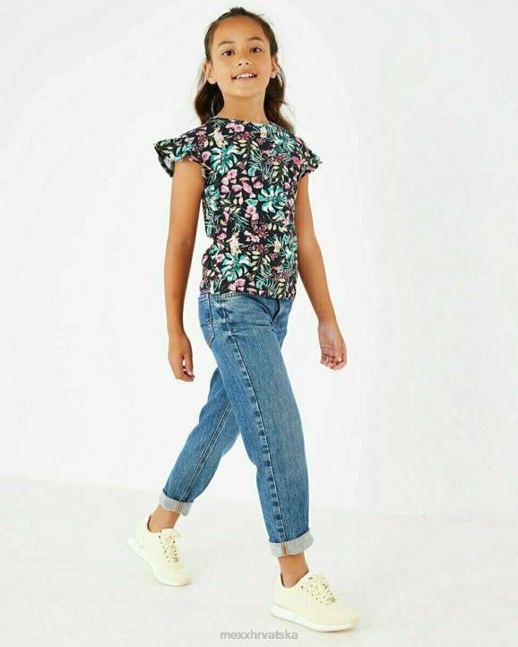 MEXX tenisice - MEXX tina sužene traperice vintage plave plava B4DB860 djevojke