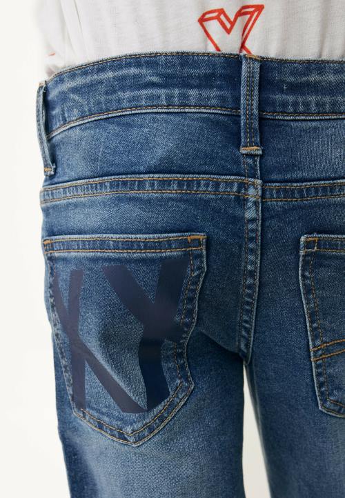 MEXX vintage traperice s ravnim nogavicama redovitog struka plava B4DB927 dječaci - MEXX sale