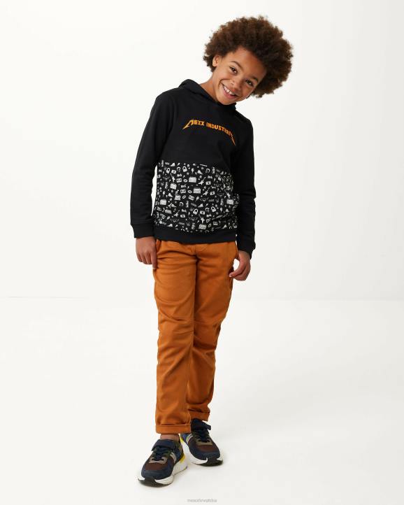 MEXX colorblock hoody crna schwarz B4DB952 dječaci - MEXX woman