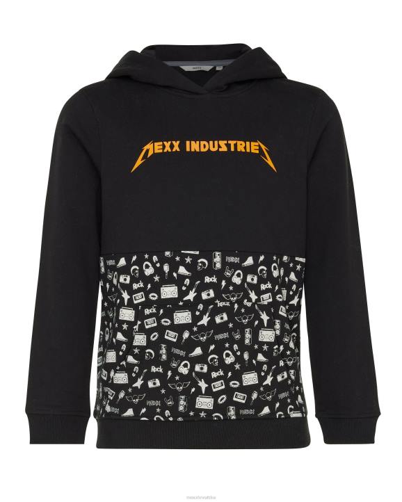 MEXX colorblock hoody crna schwarz B4DB952 dječaci - MEXX woman