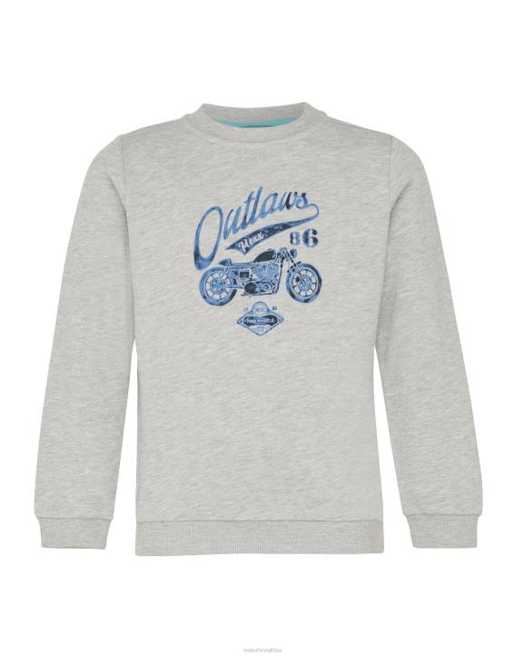 MEXX Hrvatska - MEXX crewneck umjetničko djelo džemper melee siva B4DB929 dječaci