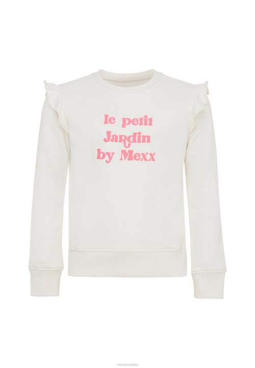 MEXX Hrvatska - MEXX džemper s volanima bijele boje bež B4DB753 djevojke