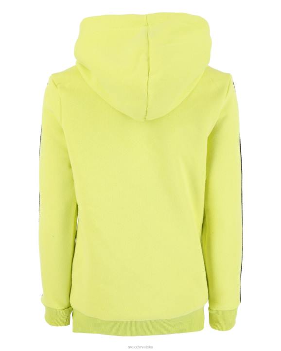 MEXX shoes sale - MEXX majica s kapuljačom s kangeroo džepom neon žuta boja B4DB959 dječaci
