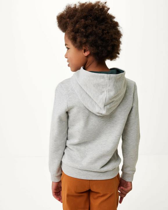 MEXX tenisice - MEXX majica s kapuljačom s umjetničkim djelom melee siva B4DB944 dječaci