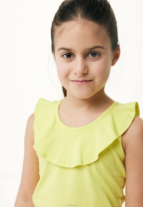 MEXX natikače - MEXX gornji volan bez rukava žuta boja B4DB752 djevojke