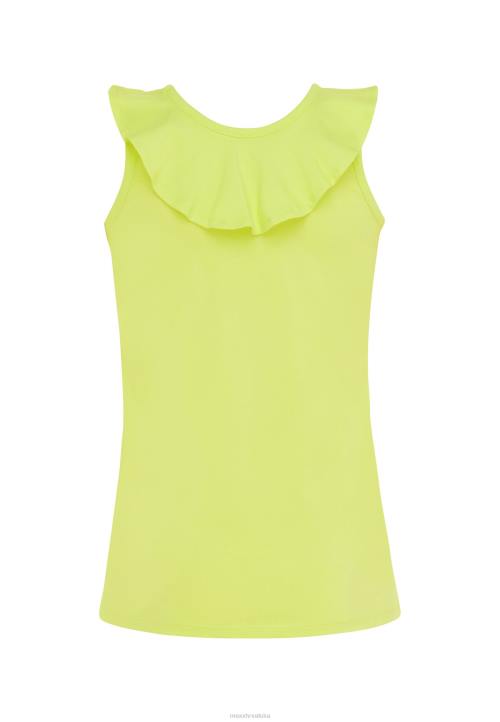 MEXX natikače - MEXX gornji volan bez rukava žuta boja B4DB752 djevojke