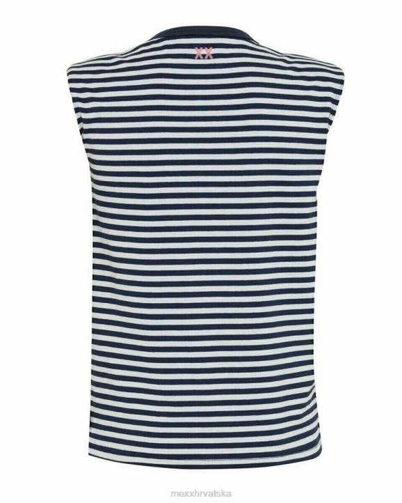 MEXX prugasti gornji naramenici prljavo bijeli bijela B4DB784 djevojke - MEXX woman