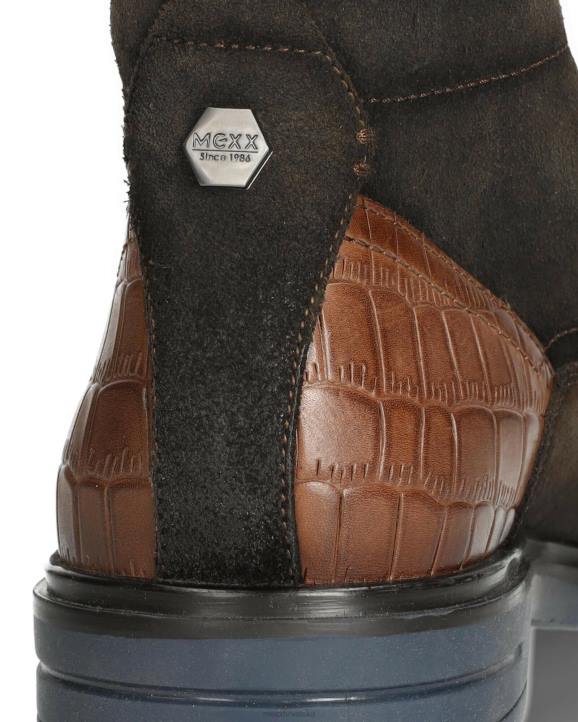 MEXX tenisice - MEXX harvey gležnjača tamna smeđa B4DB678 muškarci