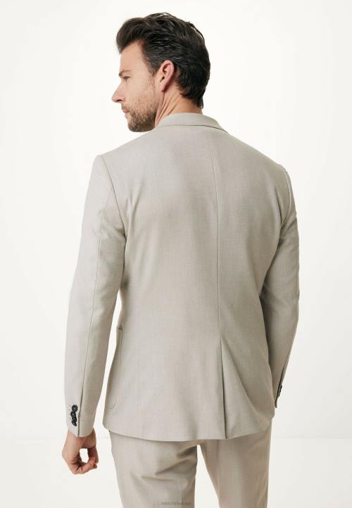 MEXX jednoredni sako od rastezljive tkanine pijesak bež B4DB469 muškarci - MEXX sandale