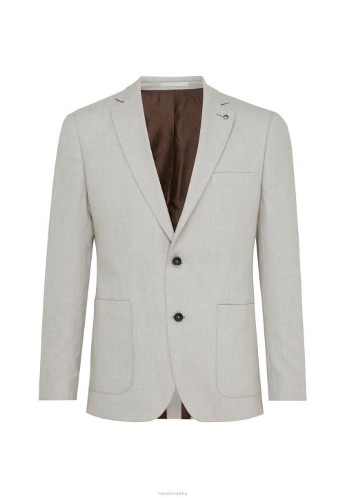 MEXX jednoredni sako od rastezljive tkanine pijesak bež B4DB469 muškarci - MEXX sandale