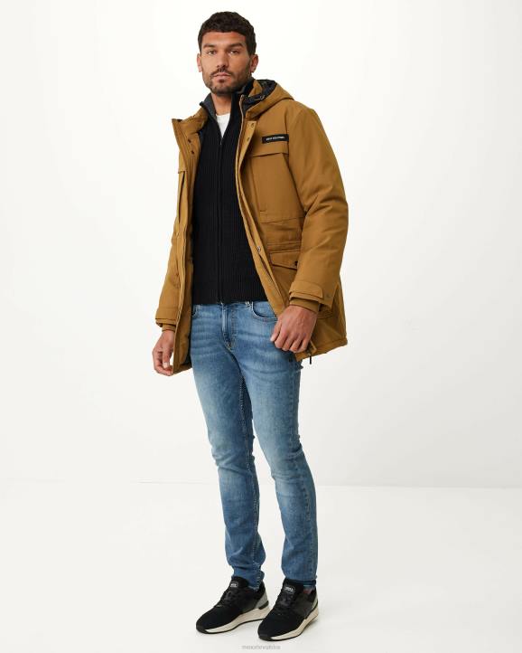 MEXX natikače - MEXX zlatna parka s kapuljačom smeđa B4DB601 muškarci