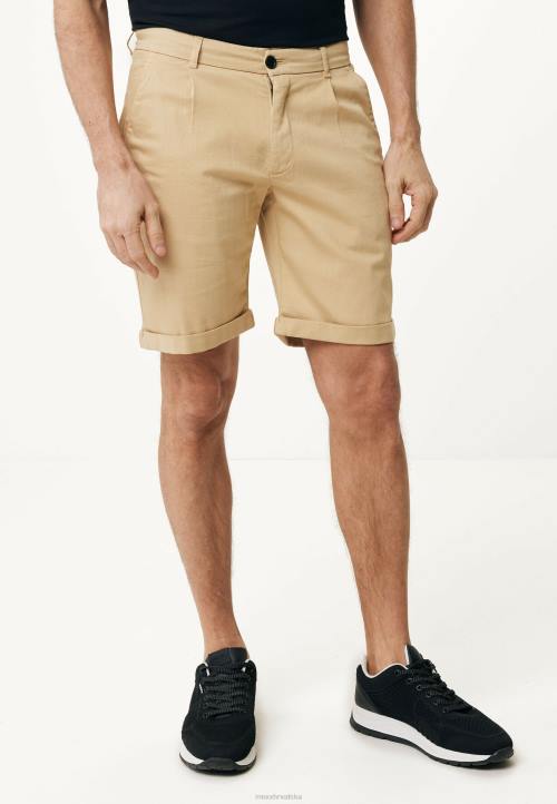 MEXX shoes sale - MEXX chino kratke hlače s rol up cuff sand bež B4DB485 muškarci