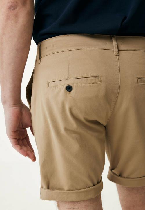 MEXX natikače - MEXX odjevni predmet srednjeg struka boja chino kratki pijesak bež B4DB501 muškarci