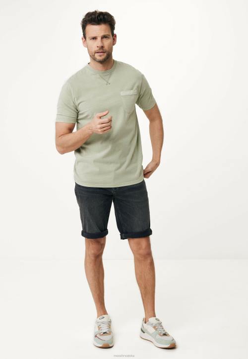 MEXX natikače - MEXX bojanje odjeće majica kratkih rukava izblijedjelo zelena B4DB508 muškarci