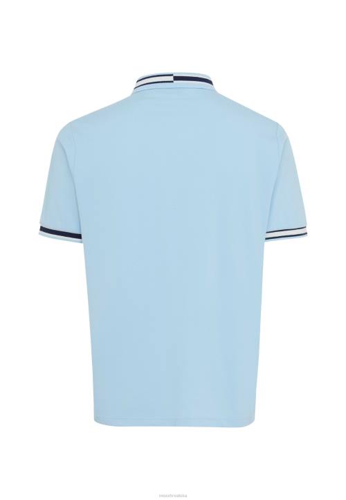 MEXX shoes sale - MEXX kratki rukav pique polo boja pređa svježa plava B4DB496 muškarci