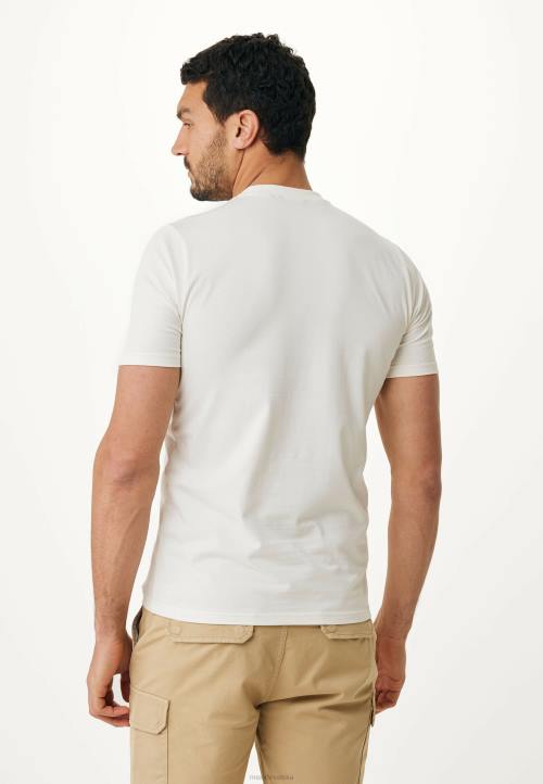 MEXX Hrvatska - MEXX majica kratkih rukava s prugama na prsima sivo bijela bež B4DB473 muškarci