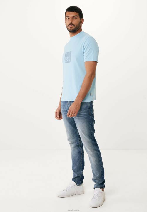 MEXX Hrvatska - MEXX majica kratkih rukava svježe plava schwarz B4DB495 muškarci