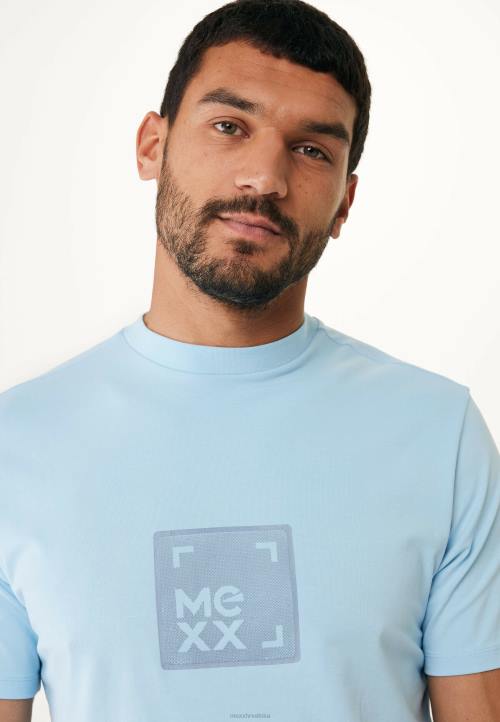 MEXX Hrvatska - MEXX majica kratkih rukava svježe plava schwarz B4DB495 muškarci