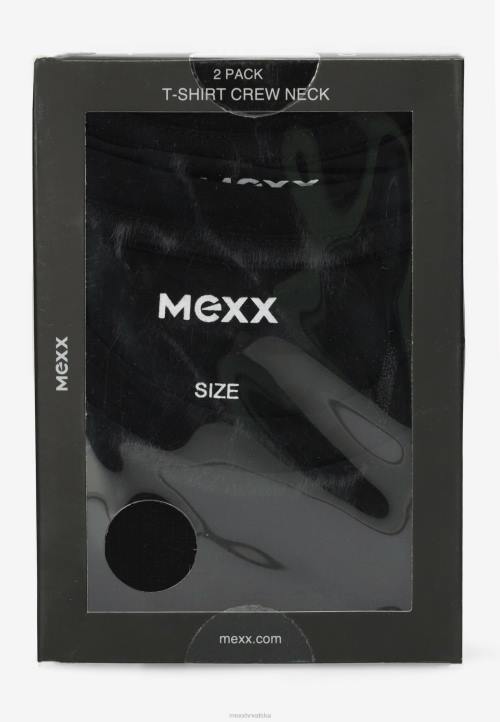 MEXX majica s okruglim izrezom 2 kom crno B4DB540 muškarci - MEXX shoe
