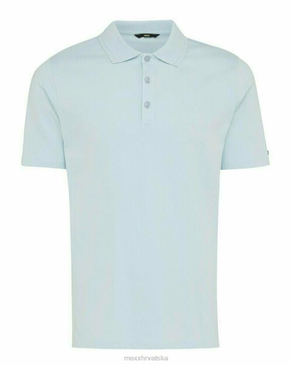 MEXX mercerizirano polo svjetlo za kokice plava B4DB735 muškarci - MEXX sale