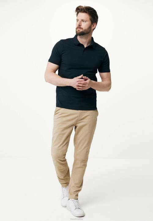 MEXX tenisice - MEXX osnovni crni polo kratki rukav schwarz B4DB477 muškarci