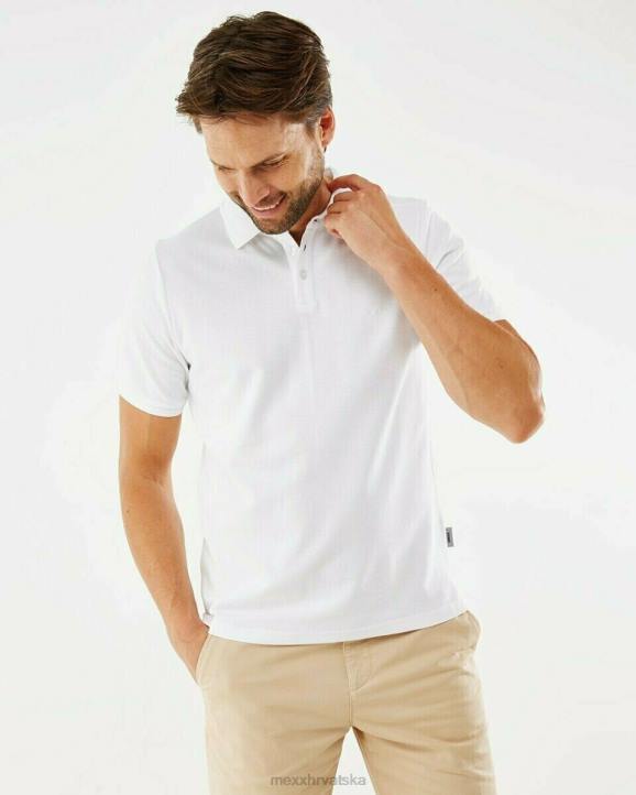 MEXX pique polo bijela B4DB588 muškarci - MEXX shoe