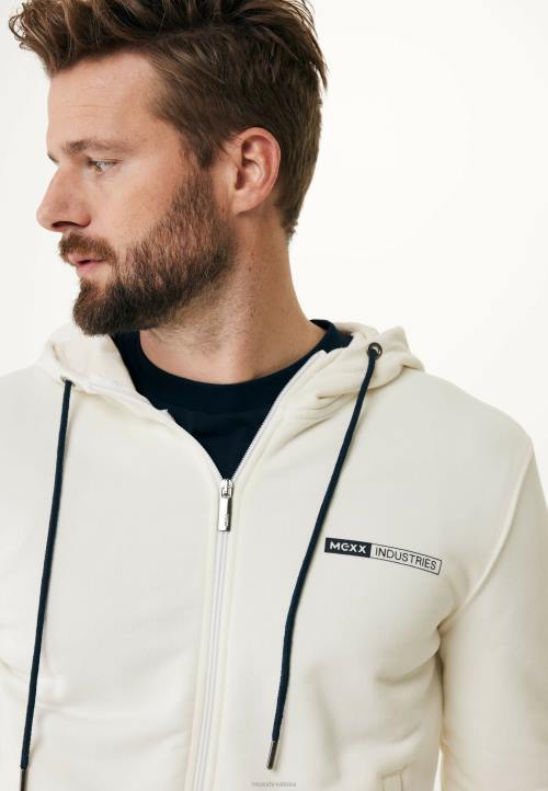 MEXX bijeli kardigan s kapuljačom bež B4DB603 muškarci - MEXX koferi