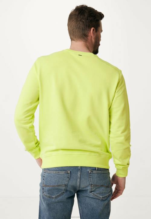 MEXX bojanje odjeće crew neck lime pamuk B4DB480 muškarci - MEXX woman