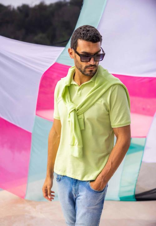 MEXX bojanje odjeće crew neck lime pamuk B4DB480 muškarci - MEXX woman