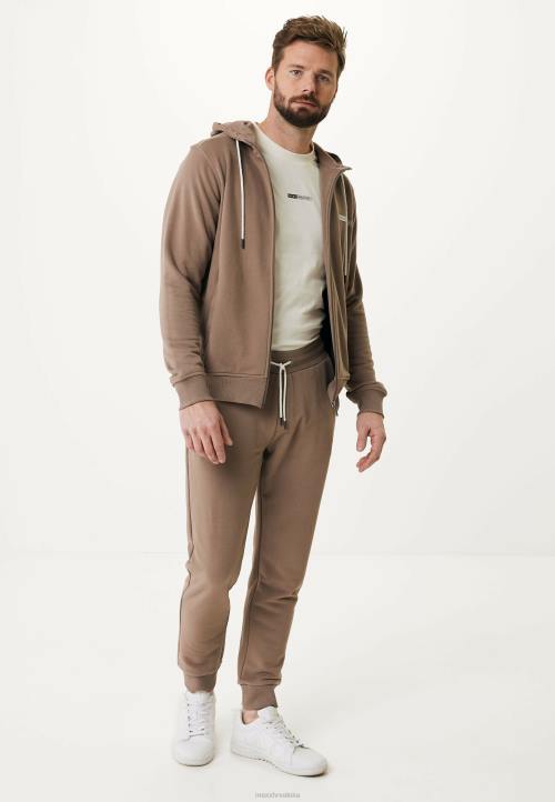 MEXX natikače - MEXX kardigan s kapuljačom smeđa B4DB569 muškarci