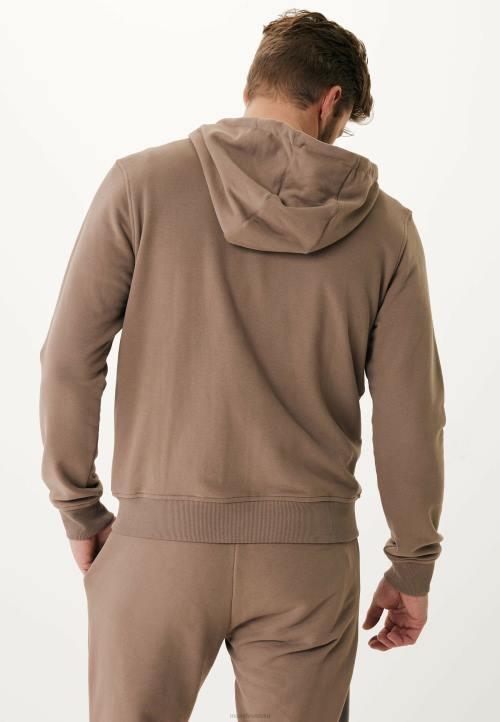MEXX natikače - MEXX kardigan s kapuljačom smeđa B4DB569 muškarci