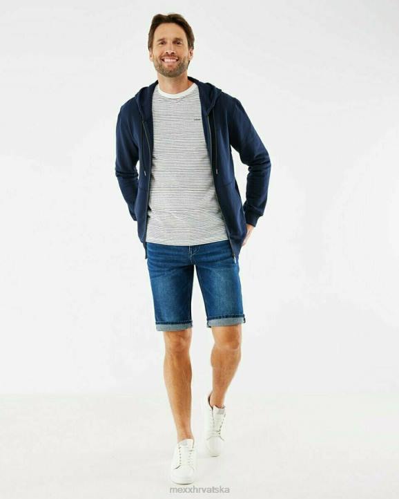 MEXX mornarski kardigan s kapuljačom plava B4DB610 muškarci - MEXX woman