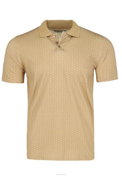 MEXX polo print sand bež B4DB509 muškarci - MEXX sale