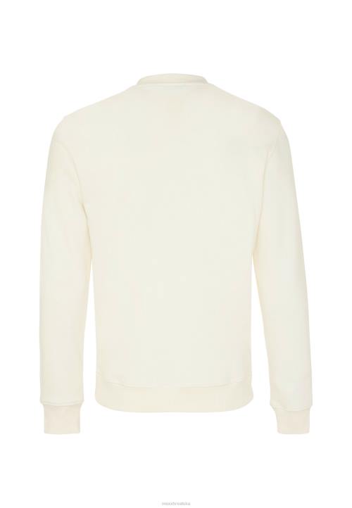 MEXX tenisice - MEXX bijeli džemper s okruglim ovratnikom bež B4DB654 muškarci