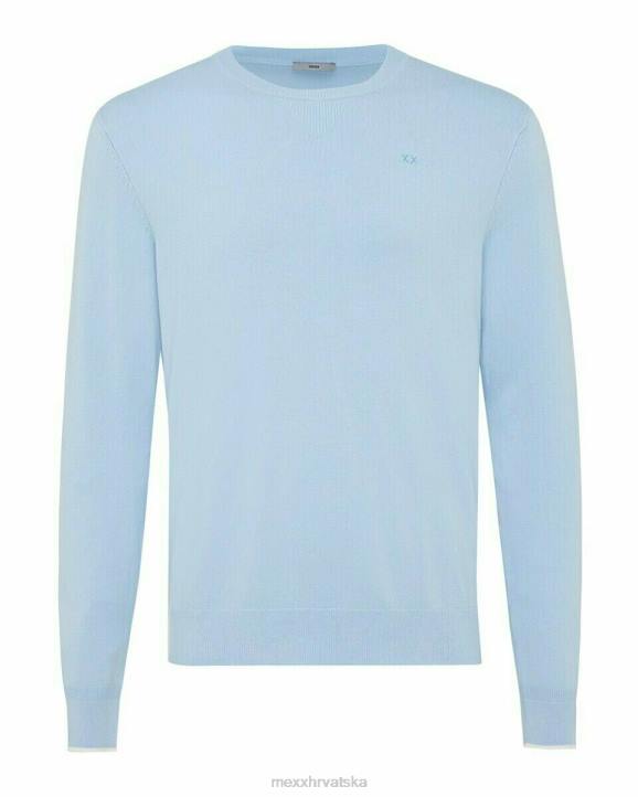 MEXX natikače - MEXX lagani džemper s ovratnikom plava B4DB596 muškarci