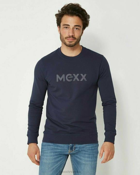 MEXX mornarski džemper plava B4DB634 muškarci - MEXX shoe