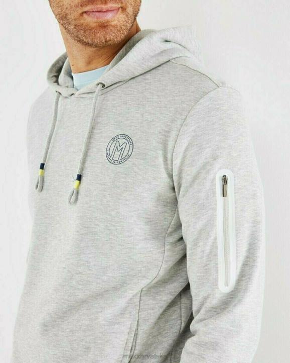 MEXX pulover s kapuljačom melee siva B4DB733 muškarci - MEXX sale