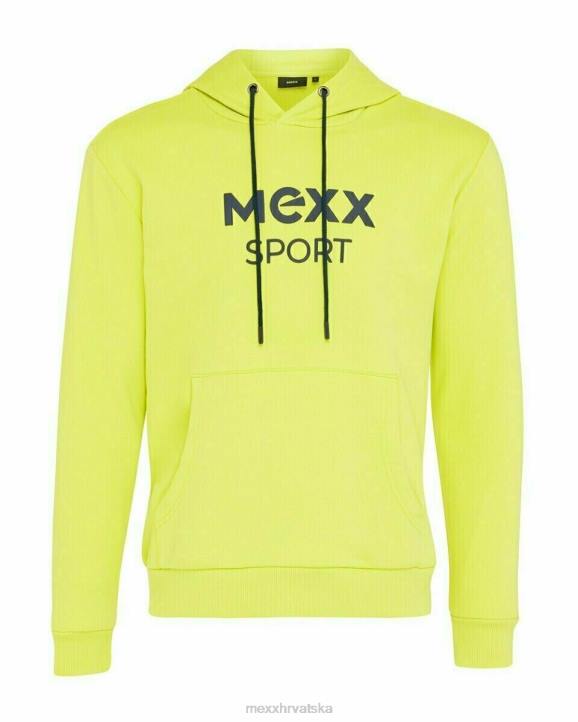 MEXX pulover s kapuljačom neon žuta boja B4DB728 muškarci - MEXX woman