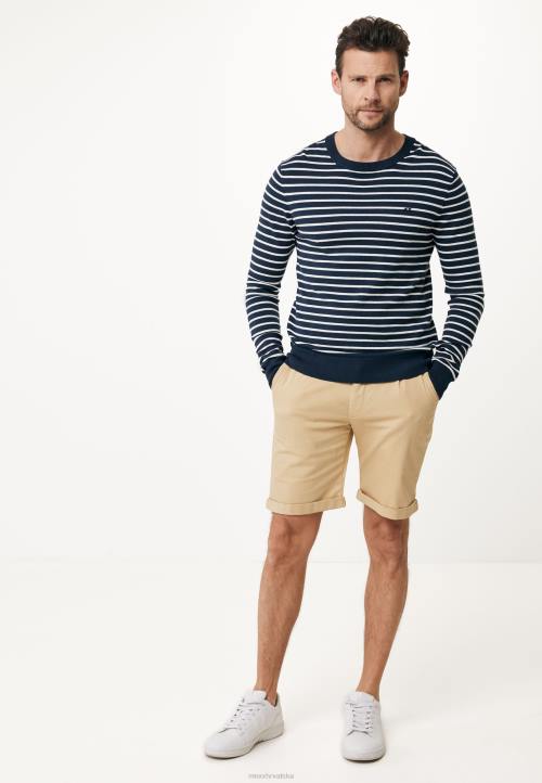 MEXX shoes sale - MEXX pulover s okruglim ovratnikom mornarski plava B4DB546 muškarci