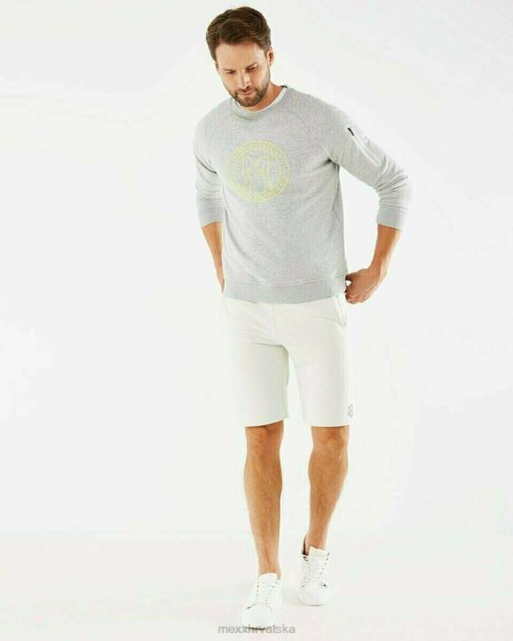 MEXX pulover s okruglim ovratnikom sivi melee siva B4DB727 muškarci - MEXX koferi