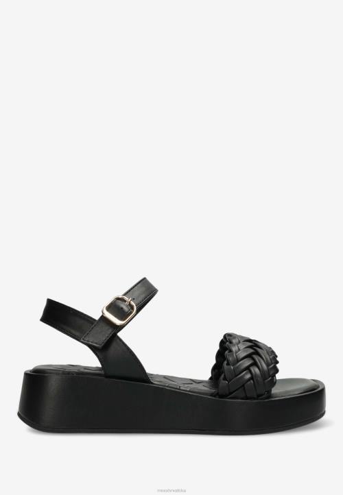 MEXX cizme - MEXX sandal ljiljan crn schwarz B4DB290 žene