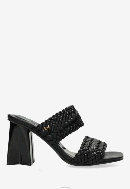 MEXX shoes sale - MEXX sandala s petom lila crna schwarz B4DB240 žene