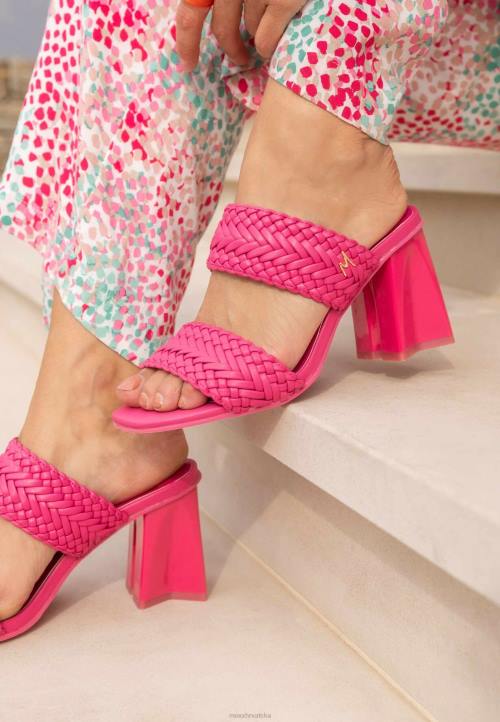 MEXX tenisice - MEXX sandala s petom lila fuksija ružičasta B4DB241 žene