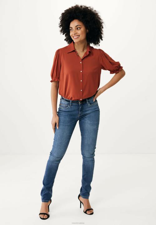 MEXX 1/2 bluza s puf rukavima naranča B4DB78 žene - MEXX sale